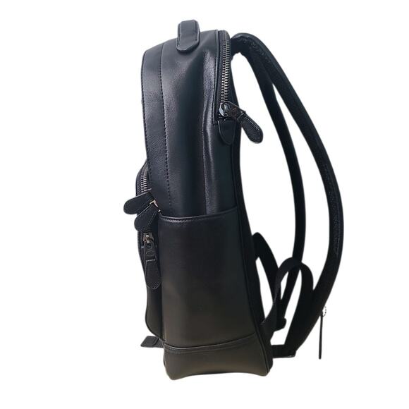 Coach Graham Backpack C2934 Black Smooth Leather - Picture 2 of 11
